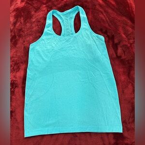 lululemon athletica Seafoam Racerback Tank Top size 6